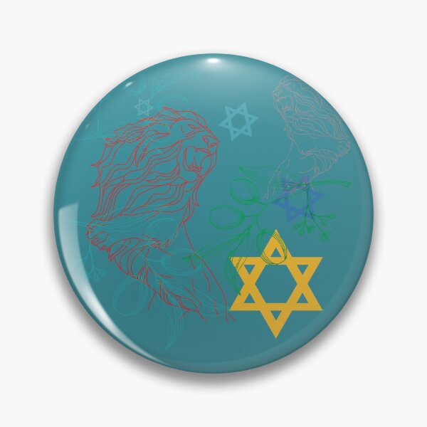 Item preview, Israeli Jewish Lions designed and sold by HebrewAction.