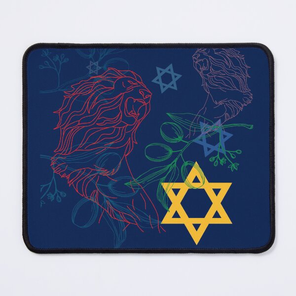 Item preview, Israeli Jewish Lions designed and sold by HebrewAction.