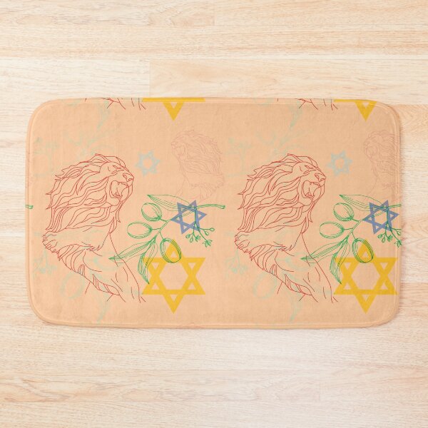 Item preview, Israeli Jewish Lions designed and sold by HebrewAction.