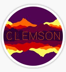 Clemson Sunsets Sticker