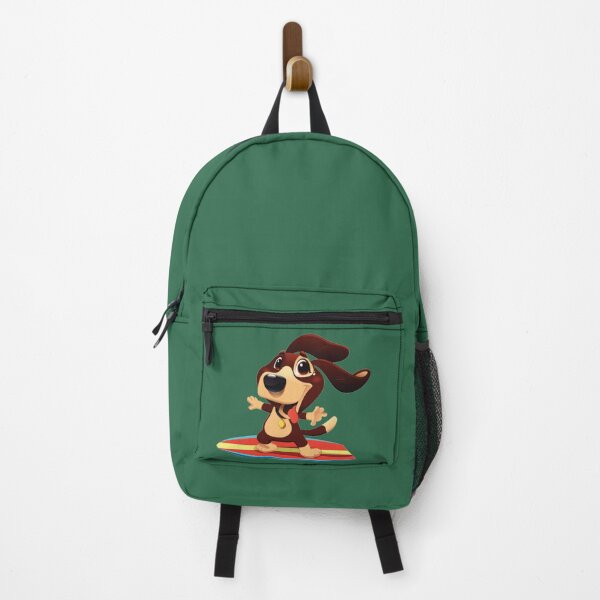 Item preview, dog on surfboard designed and sold by SRedha.