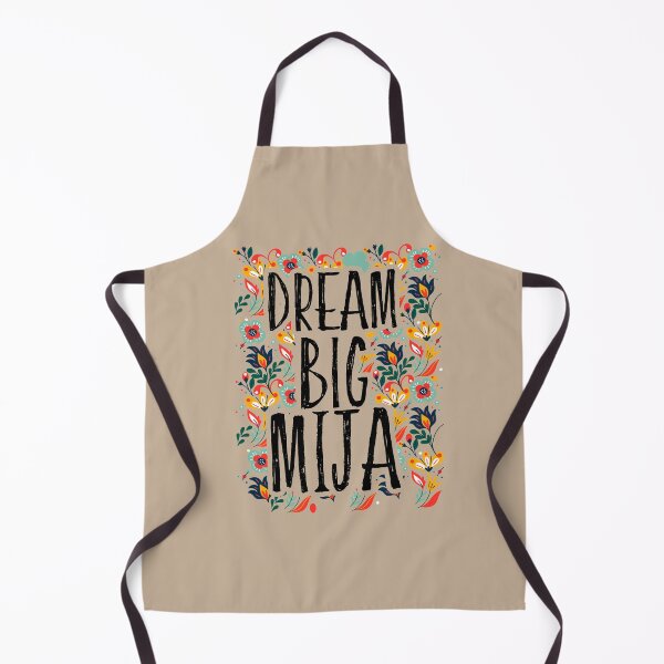 Item preview, Dream Big Mija Floral Motivational Quote designed and sold by AweSoMe Shirts.