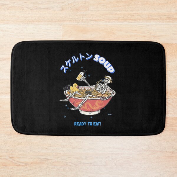 Item preview, Kawaii Japanese Anime Skeleton Soup Ramen For Japanese Food Lovers designed and sold by SweetbeStore.