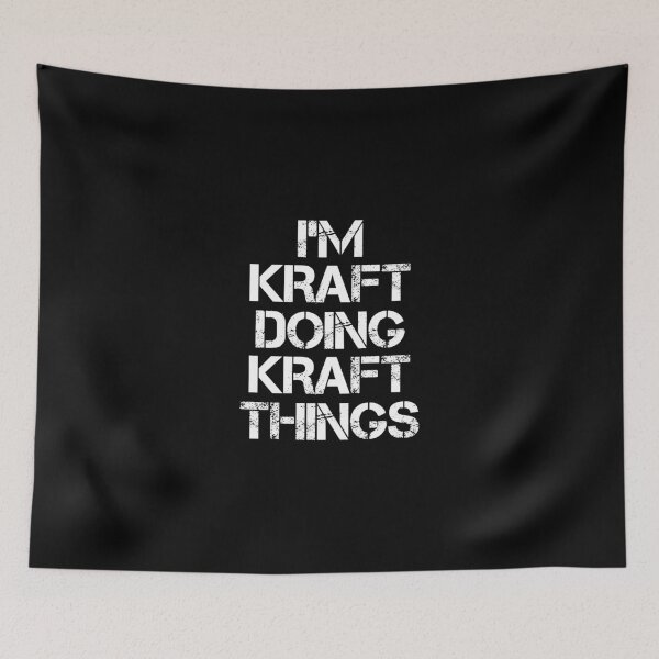 Item preview, Kraft Name T Shirt - I'm Kraft Doing Kraft Things Name Gift Item Tee designed and sold by zubakbrita.