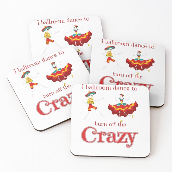 Item preview, I BALLROOM DANCE TO BURN OFF - FUNNY SKULL DANCING HALLOWEEN  designed and sold by ilyasxfl.