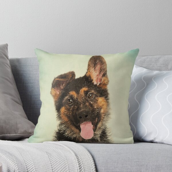 Item preview, German Shepherd Puppy Portrait designed and sold by PetInks.