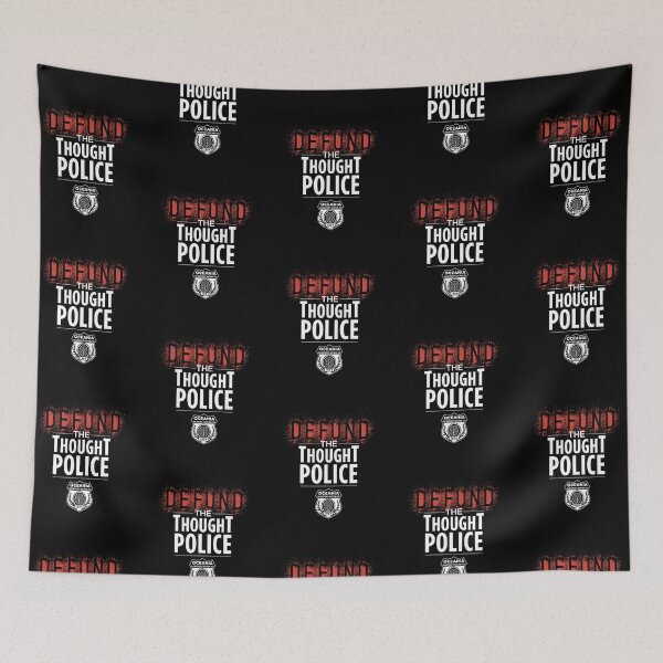 Item preview, Defund the Thought Police 1984 Dystopian designed and sold by twHistory.