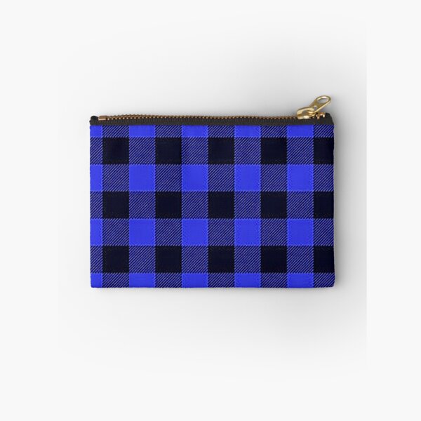 Item preview, Buffalo Plaid, Blue Black Woven Plaid, Lumberjack plaid, flannel plaid, blue black check pattern designed and sold by Nostrathomas66.