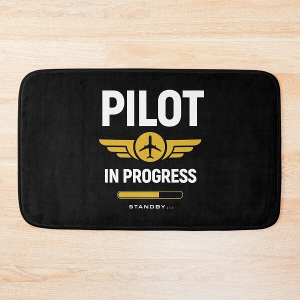 Item preview, Pilot in Progress Flight School Student designed and sold by Uppercase Tees.