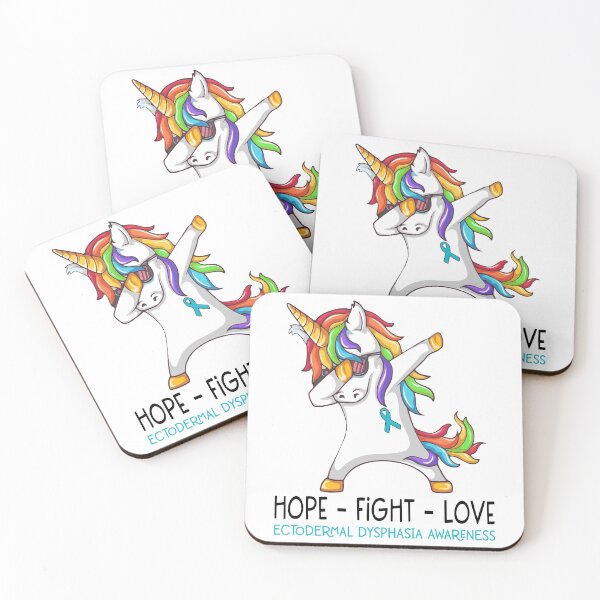 Item preview, Hope Fight Love Ectodermal Dysphasia Awareness designed and sold by Brad-FI.