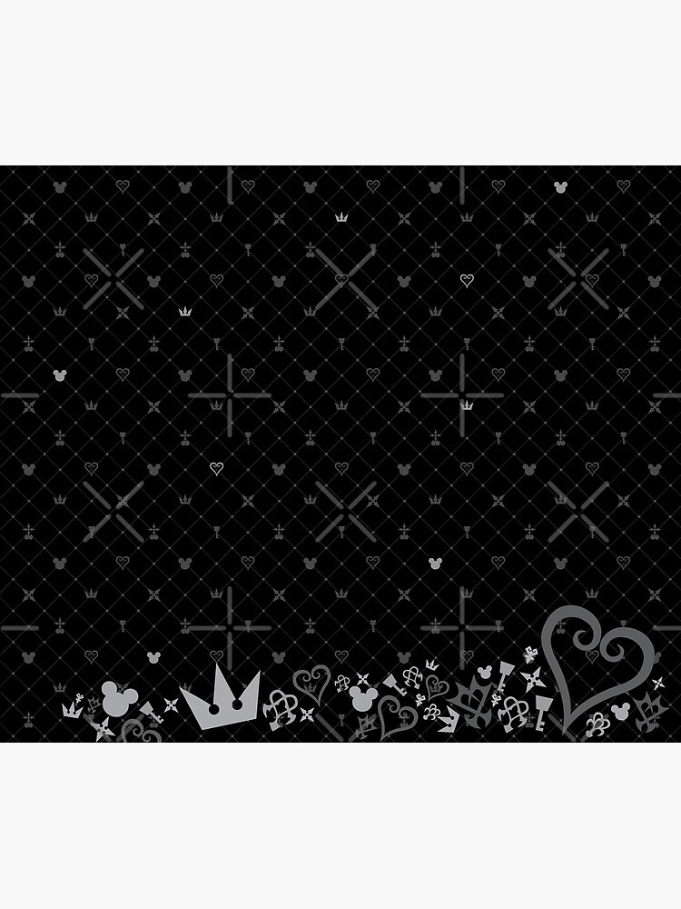 Aperçu 5 sur 5. Tapis de souris avec l'œuvre Kingdom Hearts Pattern2 créée et vendue par Chatot.