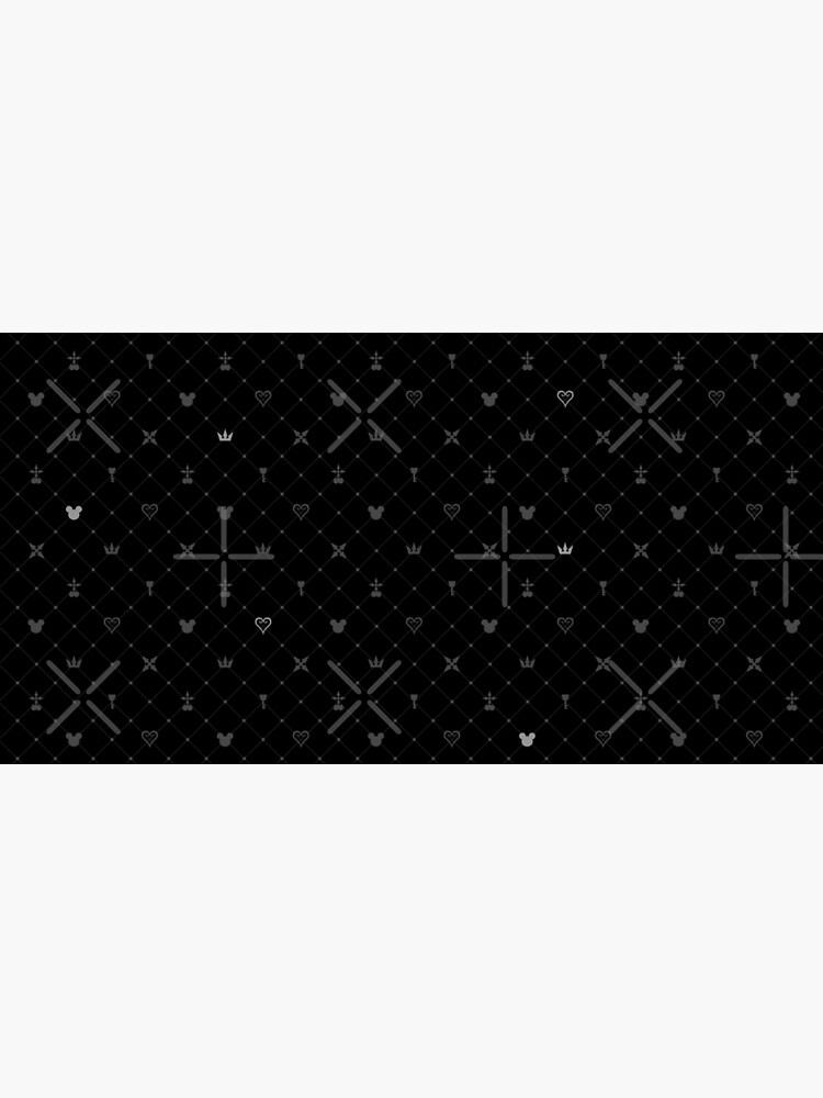 Aperçu 5 sur 5. Tapis de souris avec l'œuvre Motif Kingdom Hearts créée et vendue par Chatot.