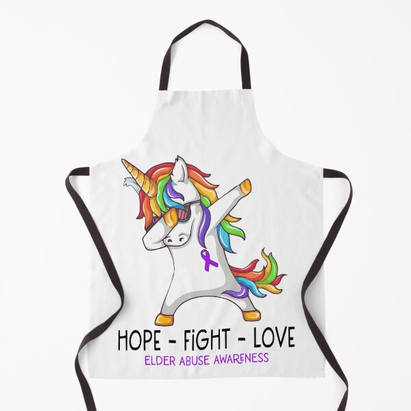 Item preview, Hope Fight Love Elder Abuse Awareness designed and sold by Brad-FI.