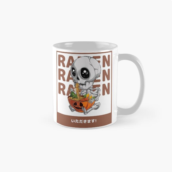 Artikelvorschau, Kawaii japanisches Anime Cosplay Skelett Halloween Essen Ramen für japanische Essensliebhaber entworfen und verkauft von SweetbeStore.
