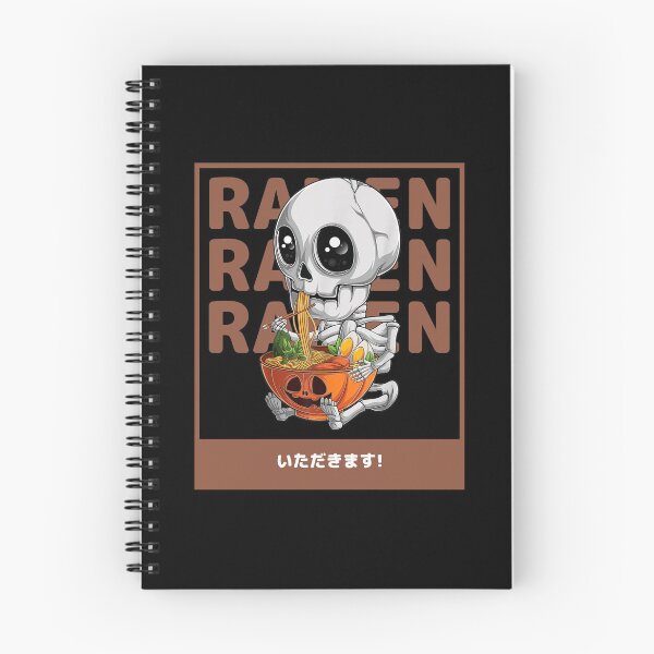 Item preview, Kawaii Japanese Anime Cosplay Skeleton Halloween Eat Ramen For Japanese Food Lovers designed and sold by SweetbeStore.