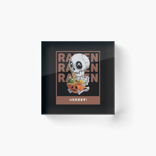 Item preview, Kawaii Japanese Anime Cosplay Skeleton Halloween Eat Ramen For Japanese Food Lovers designed and sold by SweetbeStore.