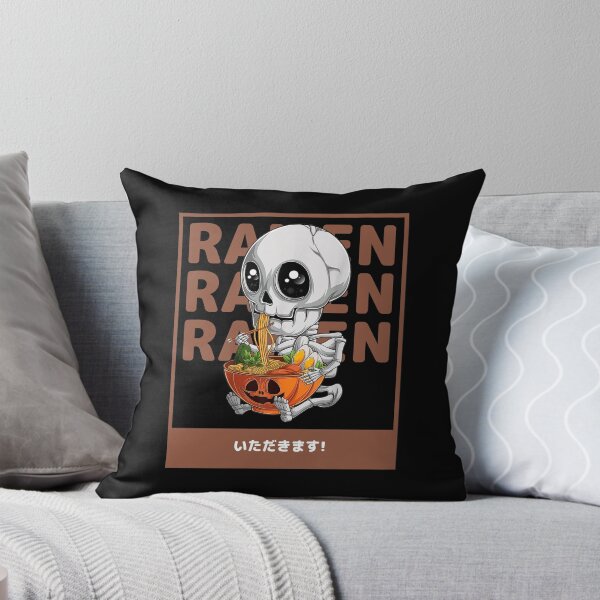 Item preview, Kawaii Japanese Anime Cosplay Skeleton Halloween Eat Ramen For Japanese Food Lovers designed and sold by SweetbeStore.