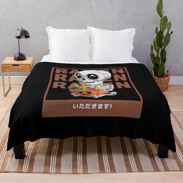 Item preview, Kawaii Japanese Anime Cosplay Skeleton Halloween Eat Ramen For Japanese Food Lovers designed and sold by SweetbeStore.