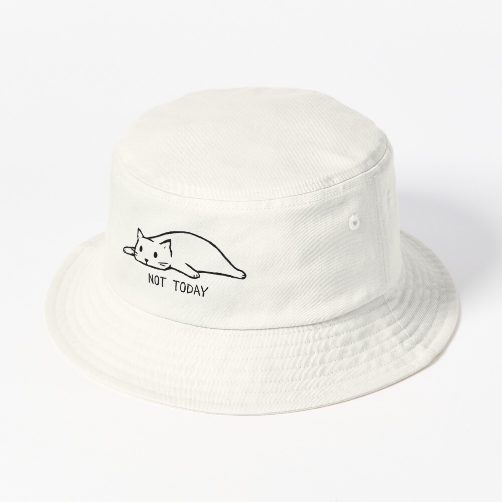 Discover Not Today Bucket Hat