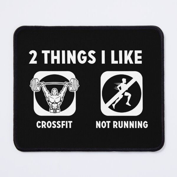 Item preview, 2 things I like, crossfit and not running designed and sold by Zexten.