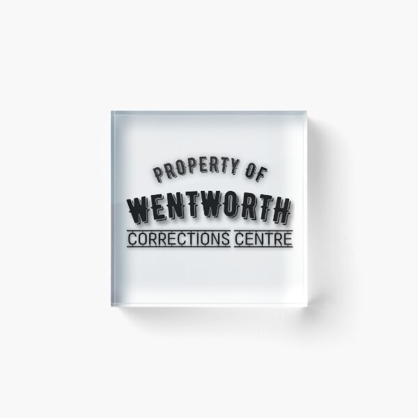Item preview, Property of Wentworth Prison designed and sold by Yeizer.
