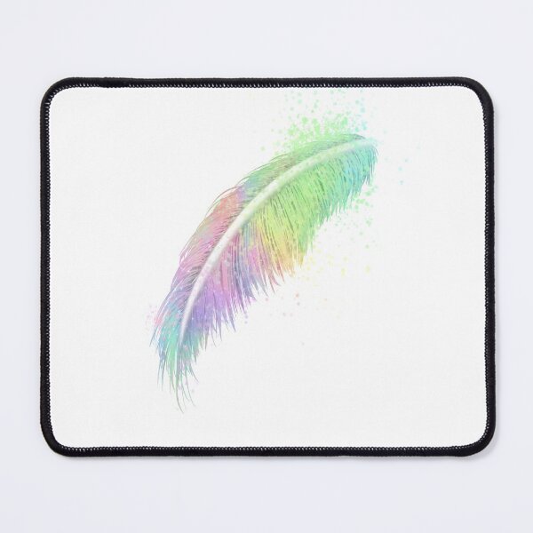 Item preview, Rainbow Feather designed and sold by AlionaTma.