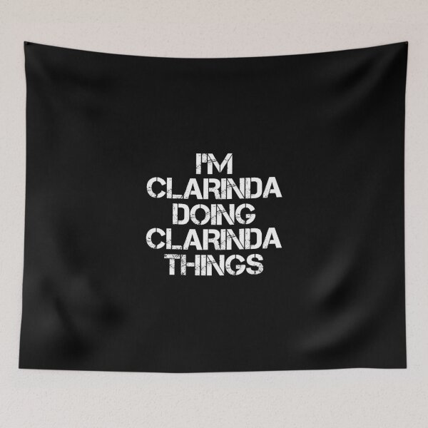 Item preview, Clarinda Name T Shirt - I'm Clarinda Doing Clarinda Things Name Gift Item Tee designed and sold by ccombercor.