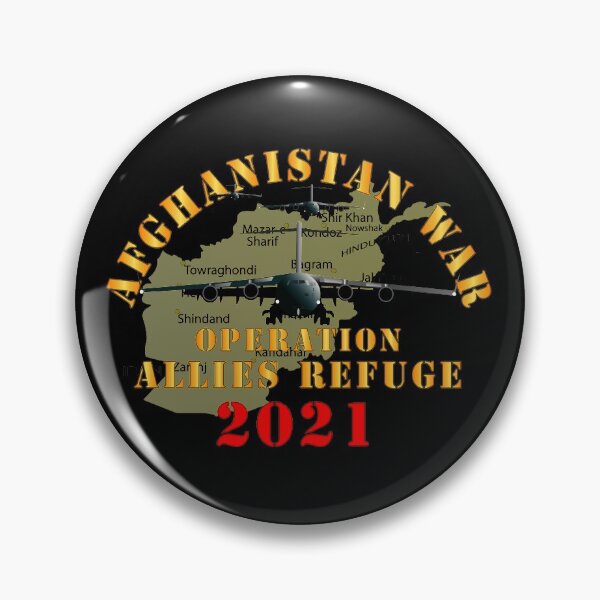 Item preview, Army - Afghanistan War   - Operation Allies Refuge - 2021 designed and sold by Military Insignia Products.