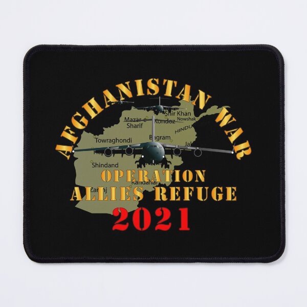 Item preview, Army - Afghanistan War - Operation Allies Refuge - 2021 designed and sold by Military Insignia Products.