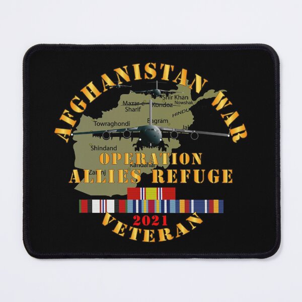 Item preview, Army - Afghanistan War   - Operation Allies Refuge - Veteran w AFGHAN SVC designed and sold by Military Insignia Products.