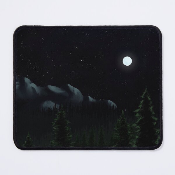 Item preview, Forest at night designed and sold by AlionaTma.