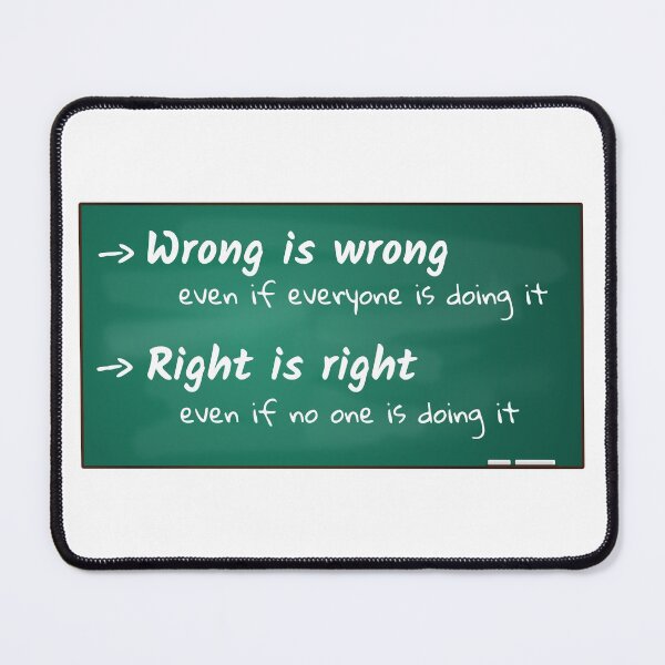 Item preview, Right and wrong designed and sold by LisSteindorff.