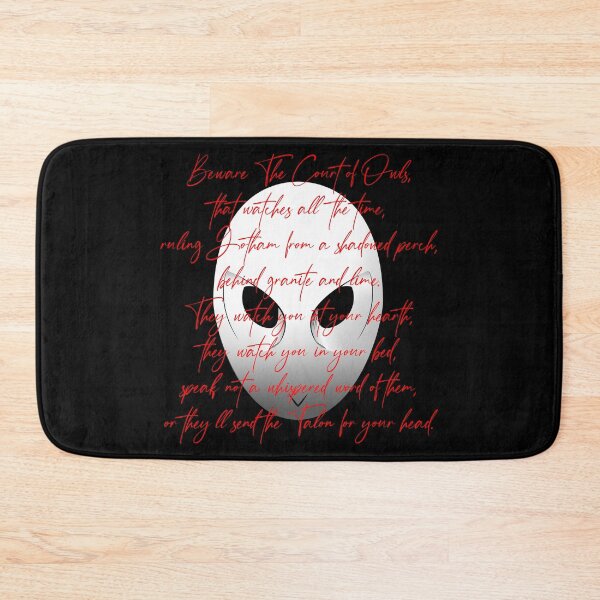Item preview, Song Poem Court of the Owls (mask Owl - Talon) designed and sold by frikybomb.