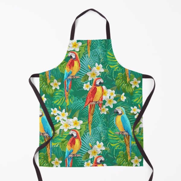 Item preview, Hawaiian Tropical Summer Paradise Floral Birds Parrots designed and sold by Ross-Sergey.