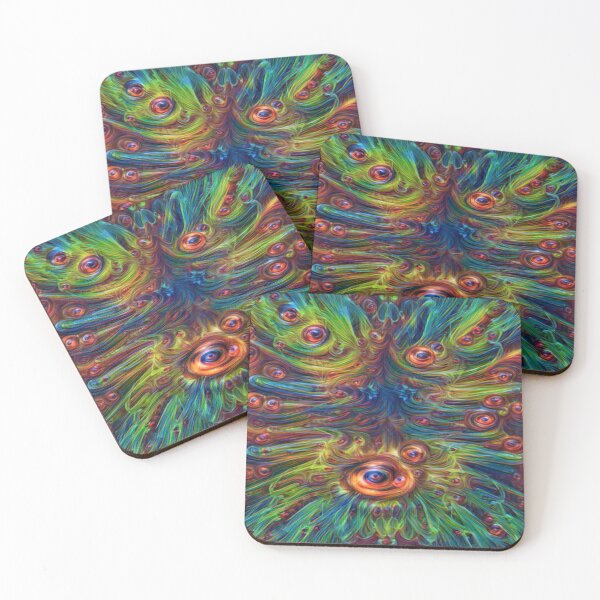 Item preview,   psychedelic rainbow line art designed and sold by BelAnnGrey.