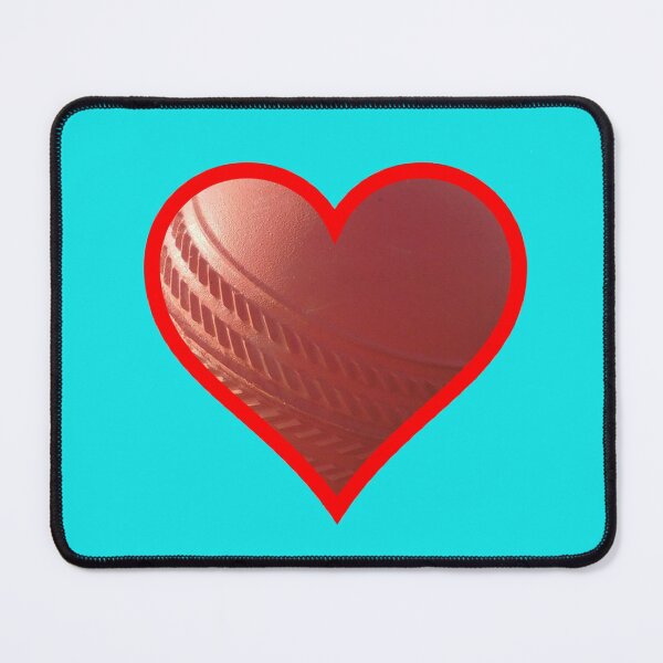 Item preview, Cricket Ball Heart designed and sold by AliCatOriginals.