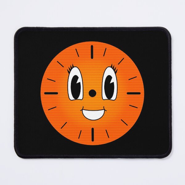 Item preview, Miss MINUTES Smile - Gradient Orange Screen Effect (Multiverse cartoon evil) designed and sold by frikybomb.