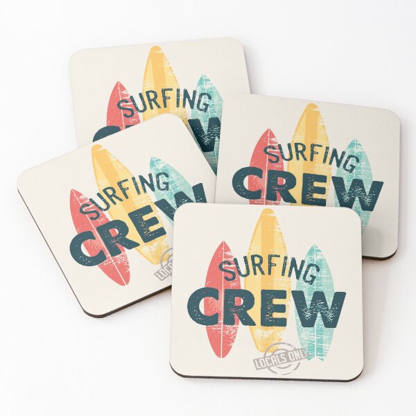 Item preview, Surfing Crew - Locals Only - Summer surf club designed and sold by Pau Baz.