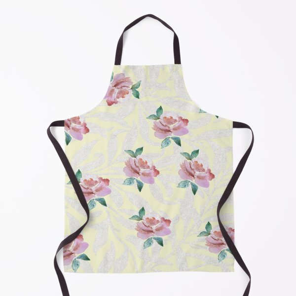 Item preview, Vintage Watercolor Rose Pattern Print designed and sold by JoyforU.