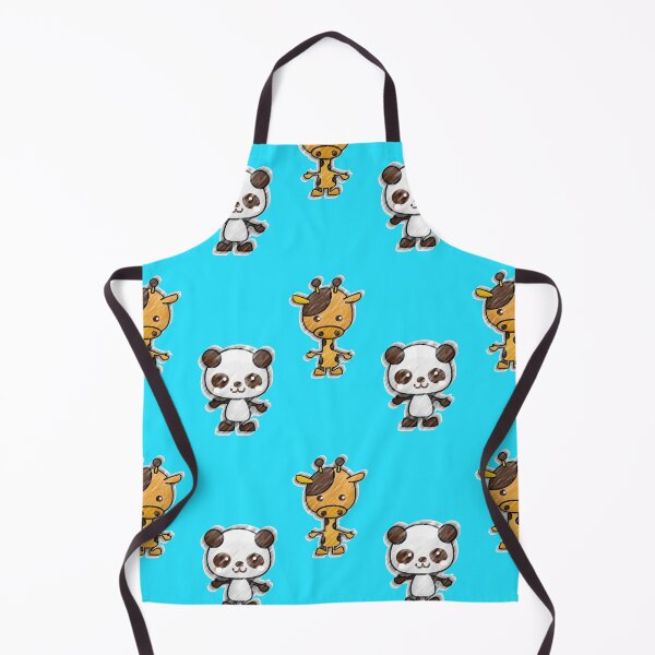 Item preview, Blue Giraffe and Baby Panda Cuddles designed and sold by Mrspink16.