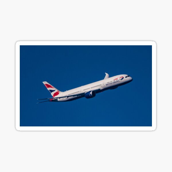 British Airways Boeing 777 Airline Sticker UK