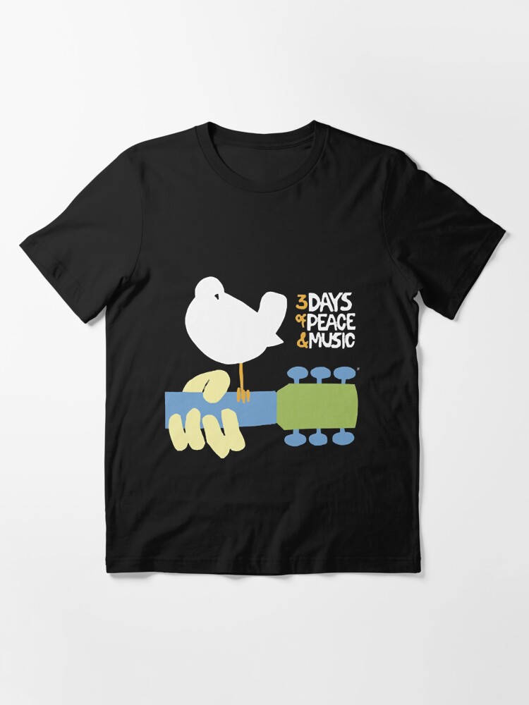 Disover Woodstock 3 Days Of Peace Essential T-Shirt
