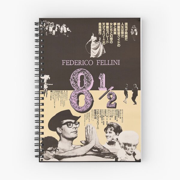 Item preview, 8 1/2 (1963) - Federico Fellini - Japanese designed and sold by Pandora's  Box.
