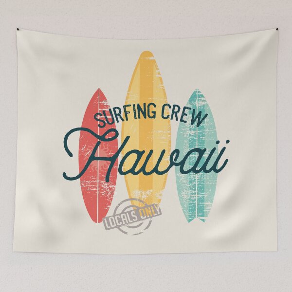 Item preview, Surfing Crew - Hawaii Locals Only designed and sold by Pau Baz.