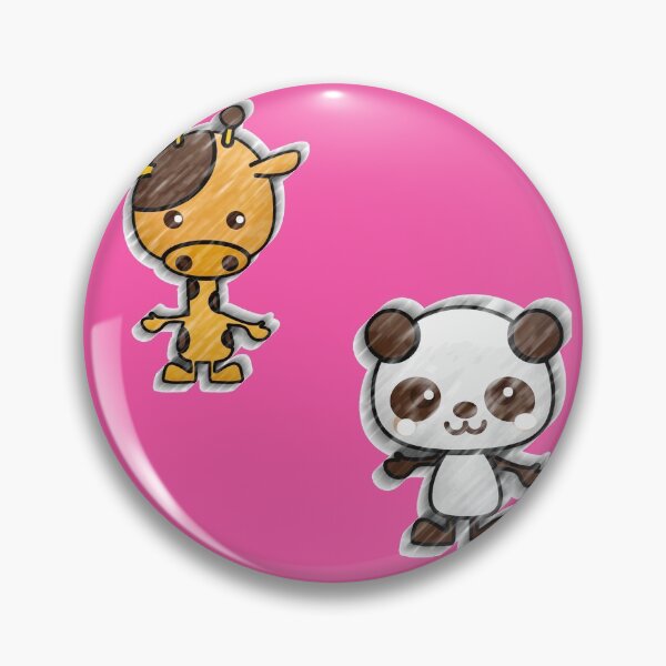 Item preview, Pink Giraffe and Baby Panda Cuddles designed and sold by Mrspink16.