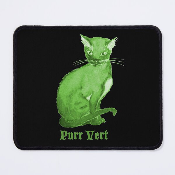 Item preview, Purr Vert designed and sold by ingridthecrafty.
