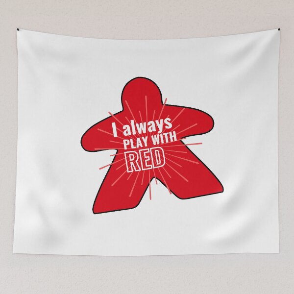 Item preview, I Always Play With Red designed and sold by ZenBoardGamer.