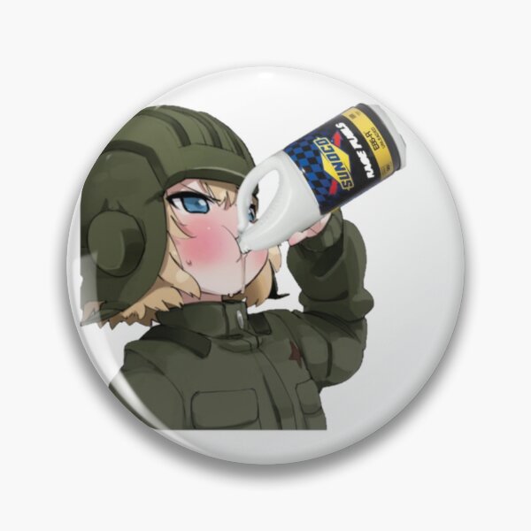 Item preview, Anime Girl drinking Sunoco E85-R designed and sold by ArnavGhule.