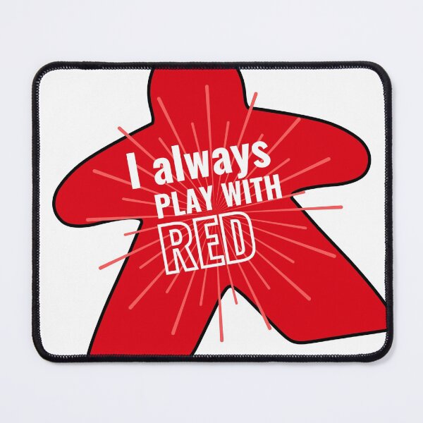 Item preview, I Always Play With Red designed and sold by ZenBoardGamer.