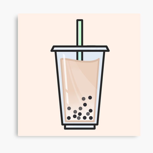 Jasmine Bubble Tea Canvas Print